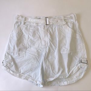 Ralph Lauren Sport white high waisted shorts size 14